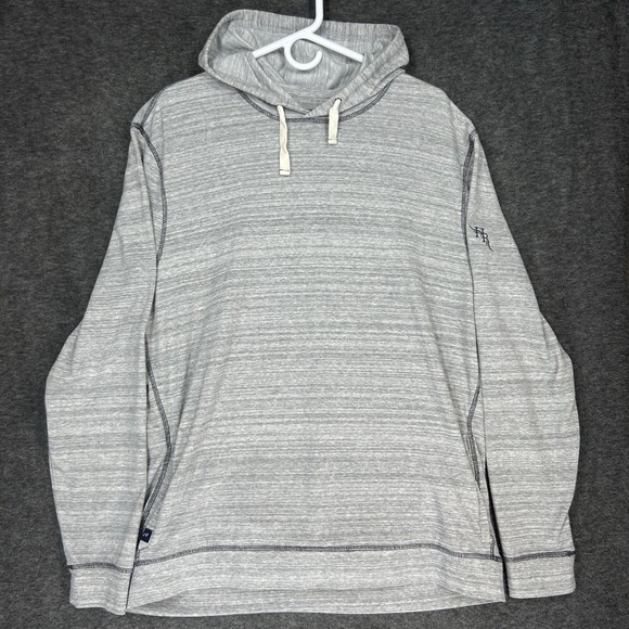 johnnie-O Other - Johnnie-O Hoodie Mens XL Light Gray Hawks Ridge Golf Club Long Sleeve Peppers
